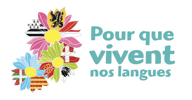 Logo du collectif “Pour Que Vivent Nos Langues”